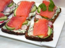 Рецепт датского рыбного сандвича