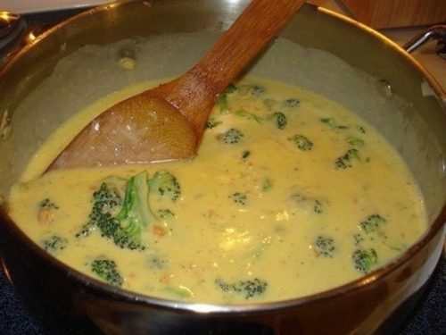 Рецепт диетического сырного супа